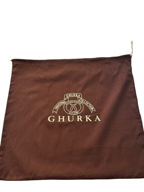 Ghurka Large Brown Logo Dust Bag Storage Bag